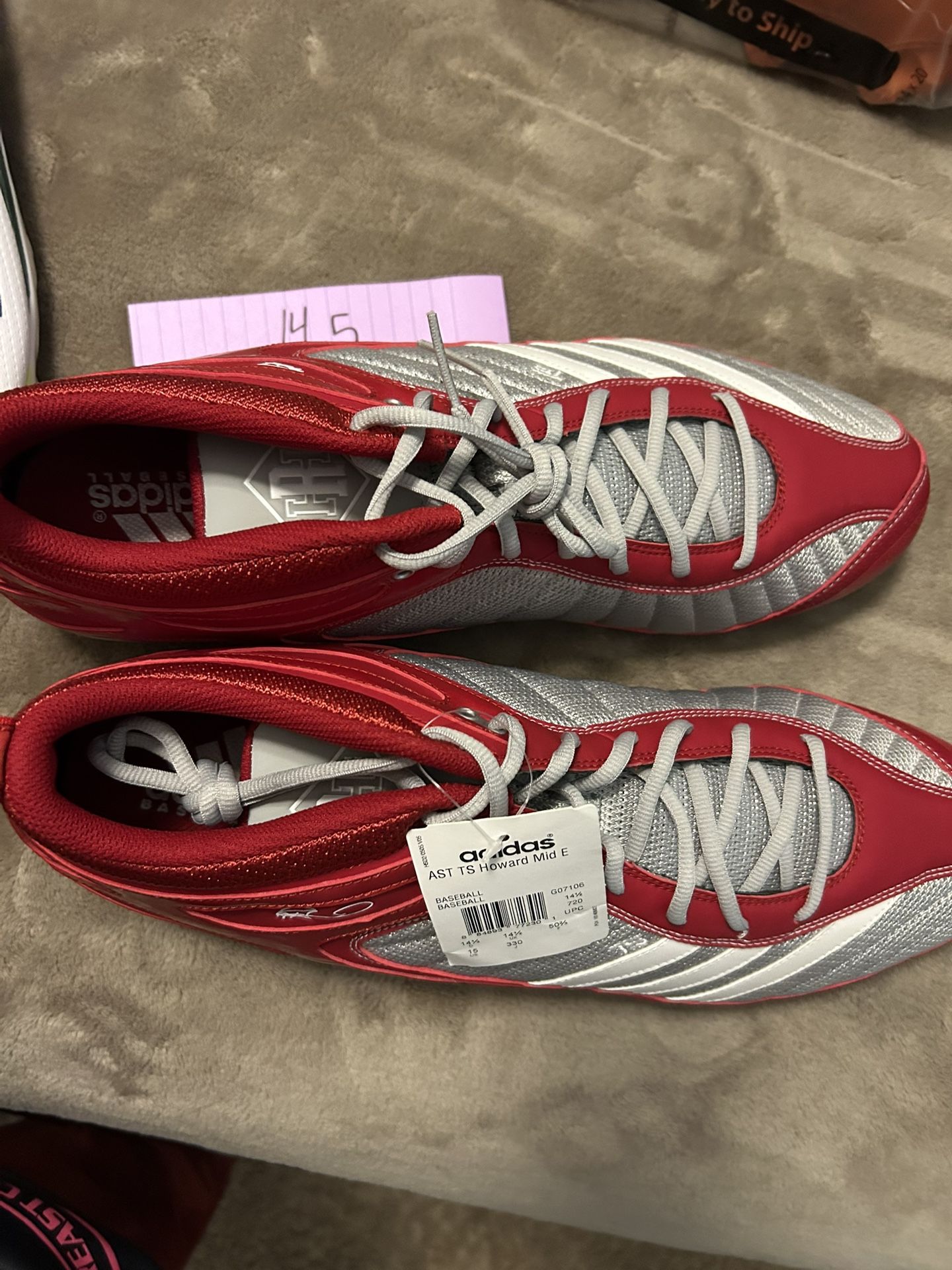 Size 15 Baseball Cleats New