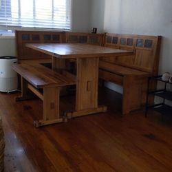 Solid Wood Breakfast Table/Nook