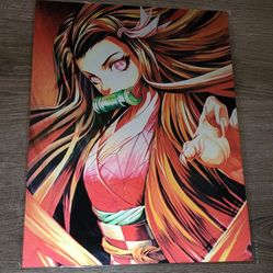 Demon Slayer 3D Holographic Lenticular Anime Poster