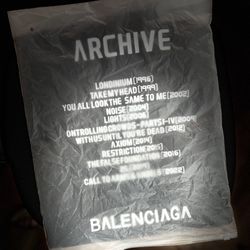 Balenciaga Tee Shirt Men’s Tee Shirt Designer