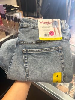 Wrangler Women’s High Denim Shorts