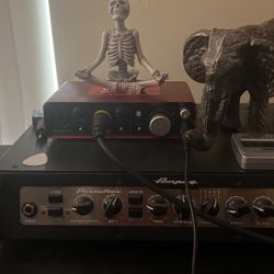 Ampeg PF-800 +  Gallien Krueger Bass Amps 400W (each)