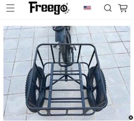Freego Electric Bicycle Cargo Rear Trailer