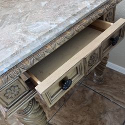 Marble End Table