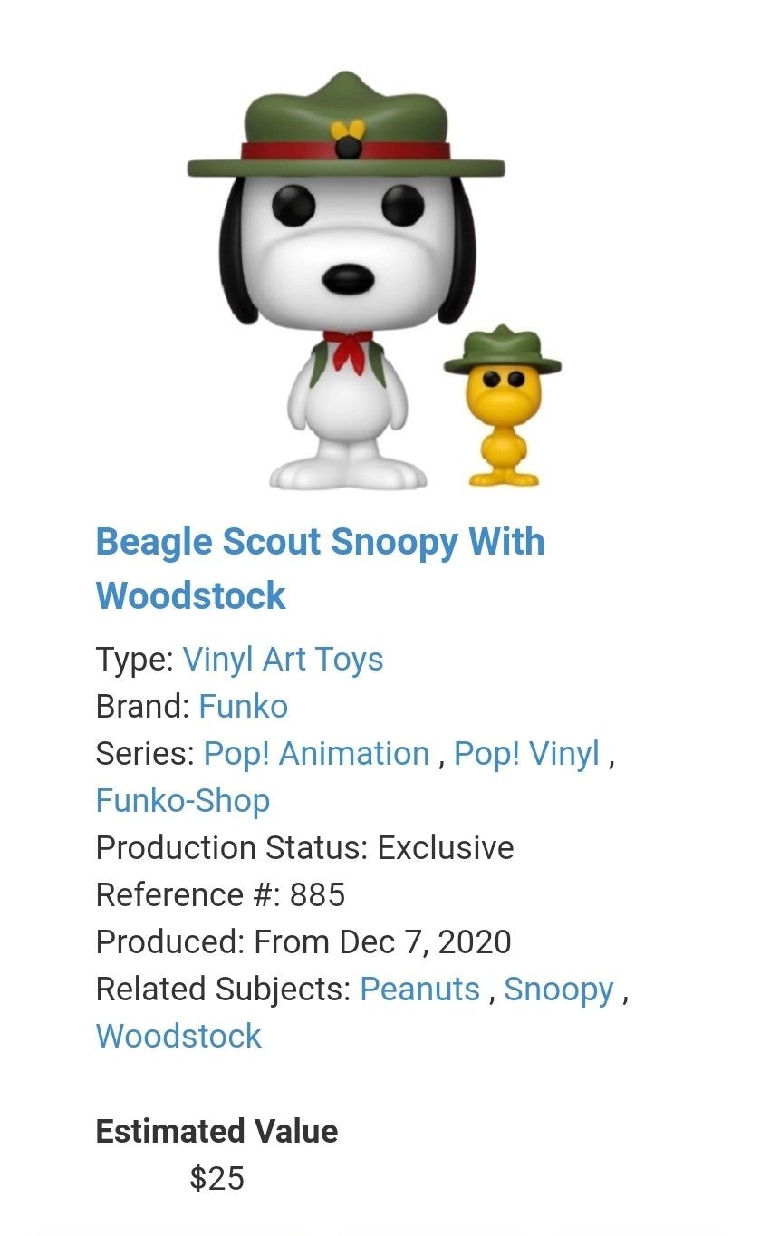 Beagle Scout Snoopy