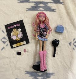 Monster High Frights, Camera, Action! Viperine Gorgon Doll 2013 G1 HTF