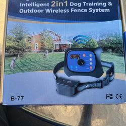 Intelligent 2in1 Dog Training & Outdoor Wireless Fence System