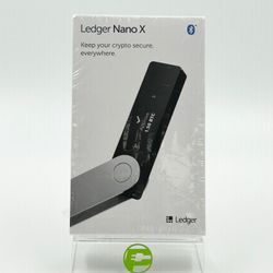 New Ledger Nano X Crypto Hardware Wallet