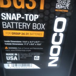 New Battery Box