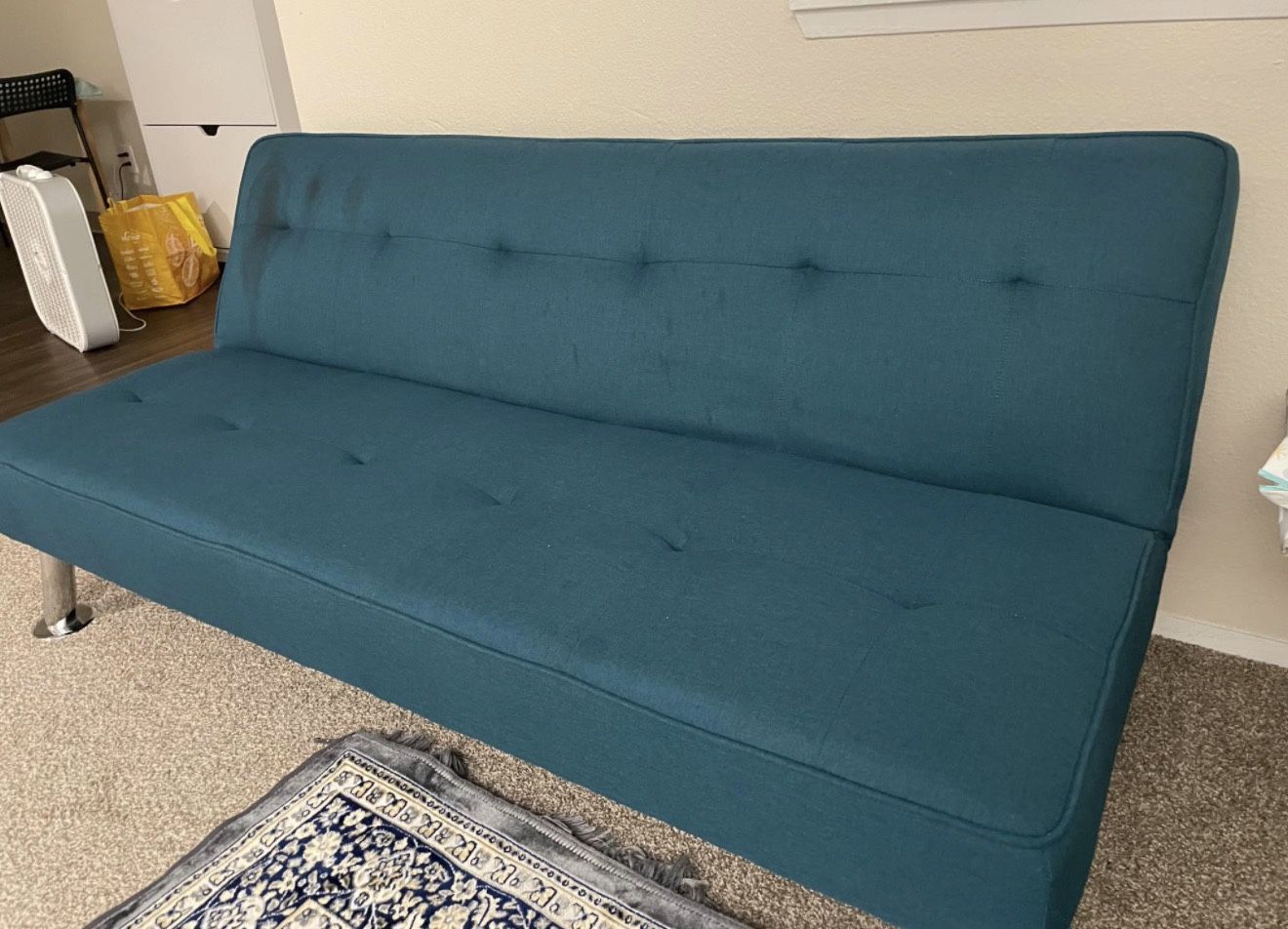 Blue Futon