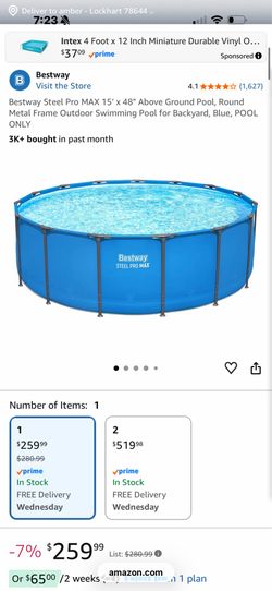 Brand new 15x48 bestway pool