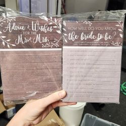 Bridal Shower Cards