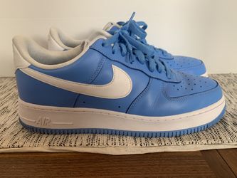 Mens All Blue Air Force 1’s Size 12