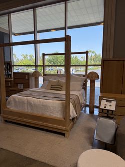 Designer King Size Canopy Bed $995