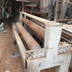 Large Steel Iron Bender Roller Iron Work