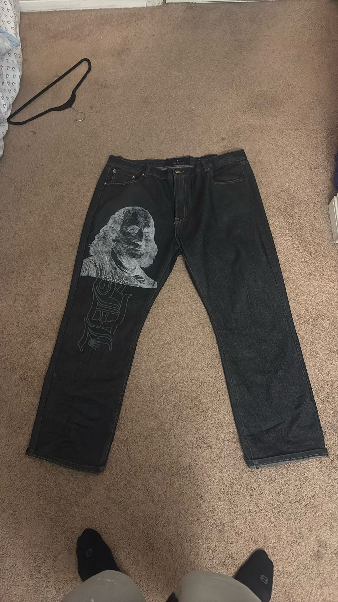 Sdl Pants/ Skys Da Limit With White Beni