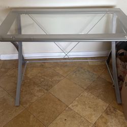 Glass Desk
