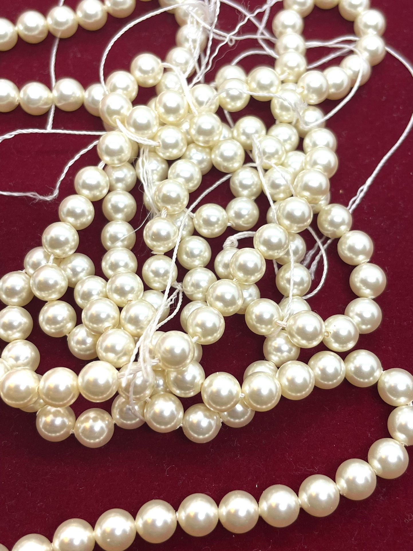 Lot Of White Pearls