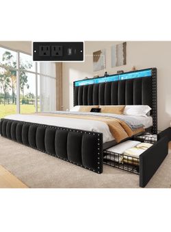 Brand new king bed frame