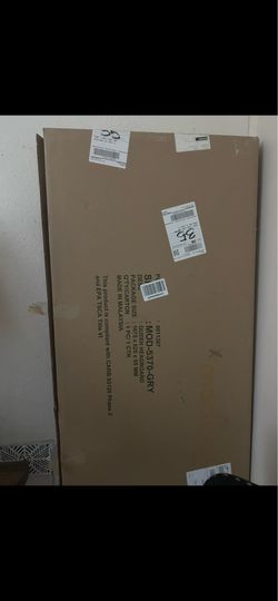 Queen headboard gray