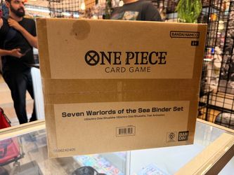 One piece seven warlords of the sea binder