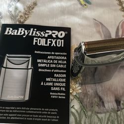 Foil shaver babyliss pro and launch combo wahl clippers