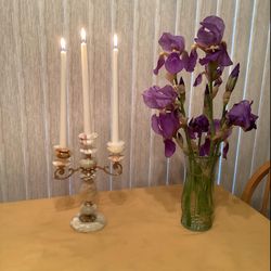 3 candle Holder Stand