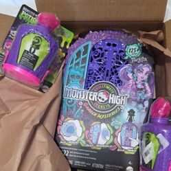 New Monster High Skulltimate Secrets And Mini Potion Bottles Surprise Christmas Gifts Dolls Toys NIB