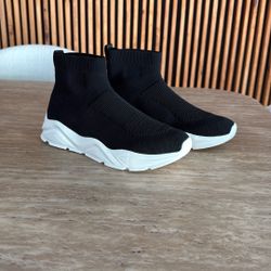 Black Sock Shoes 