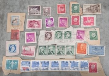 Vintage Old Stamp used