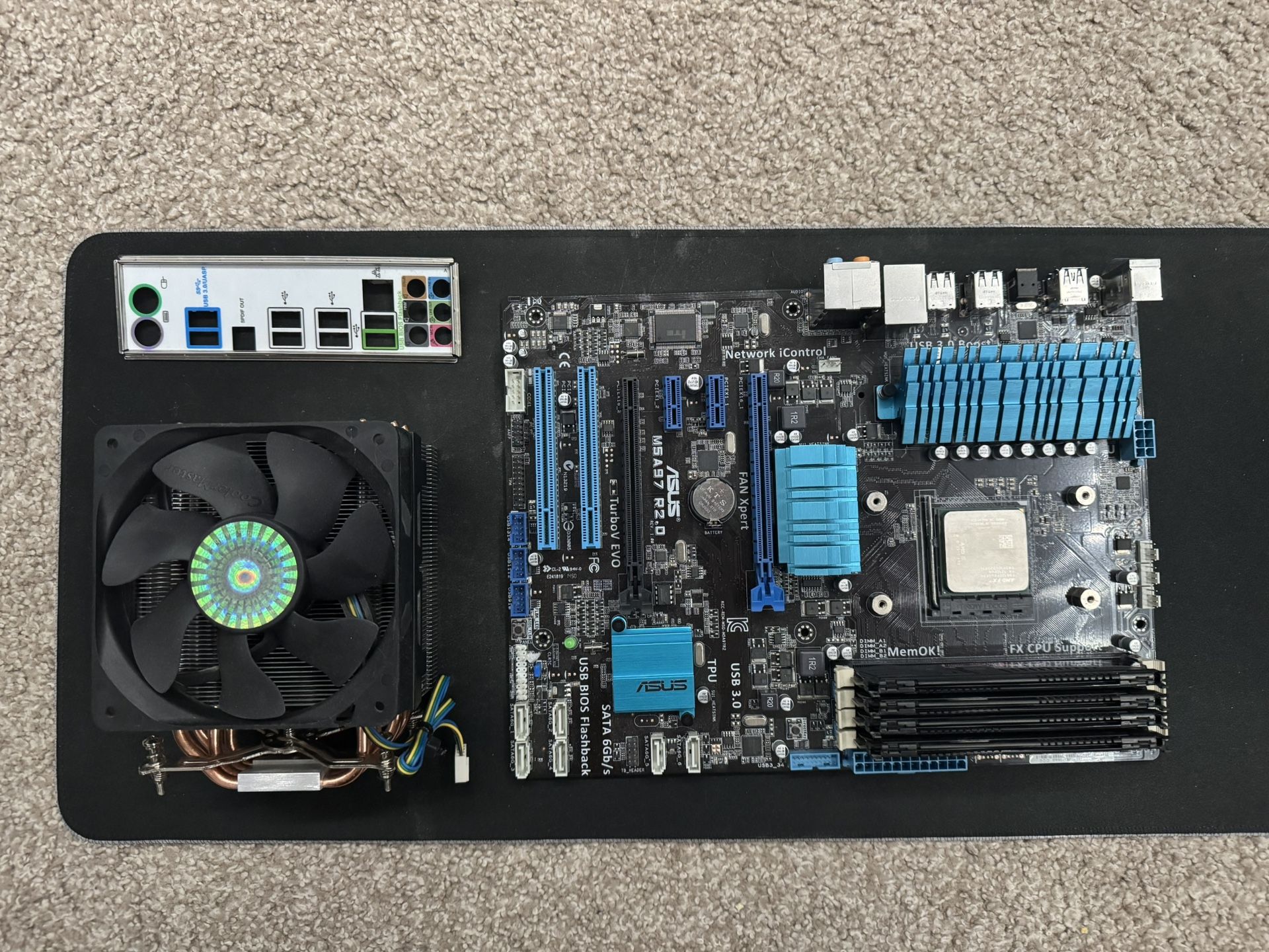 Mobo + CPU + CPU Cooler + RAM