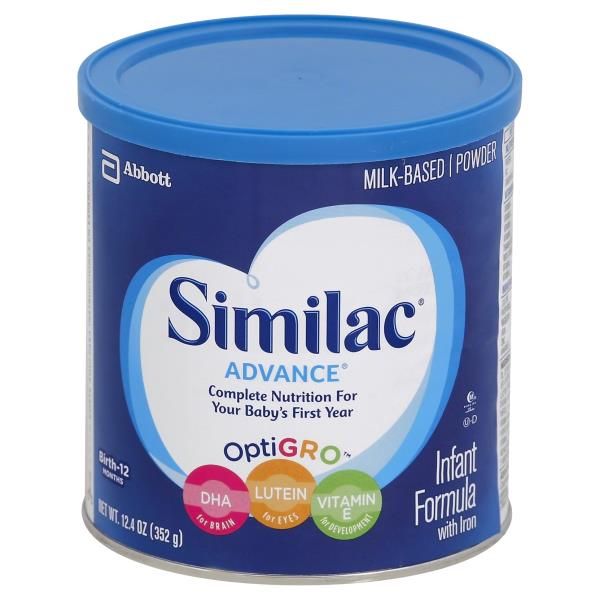 Leche similac azul