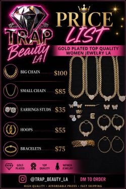PLATED  GOLD @TRAP _BEAUTY _LA