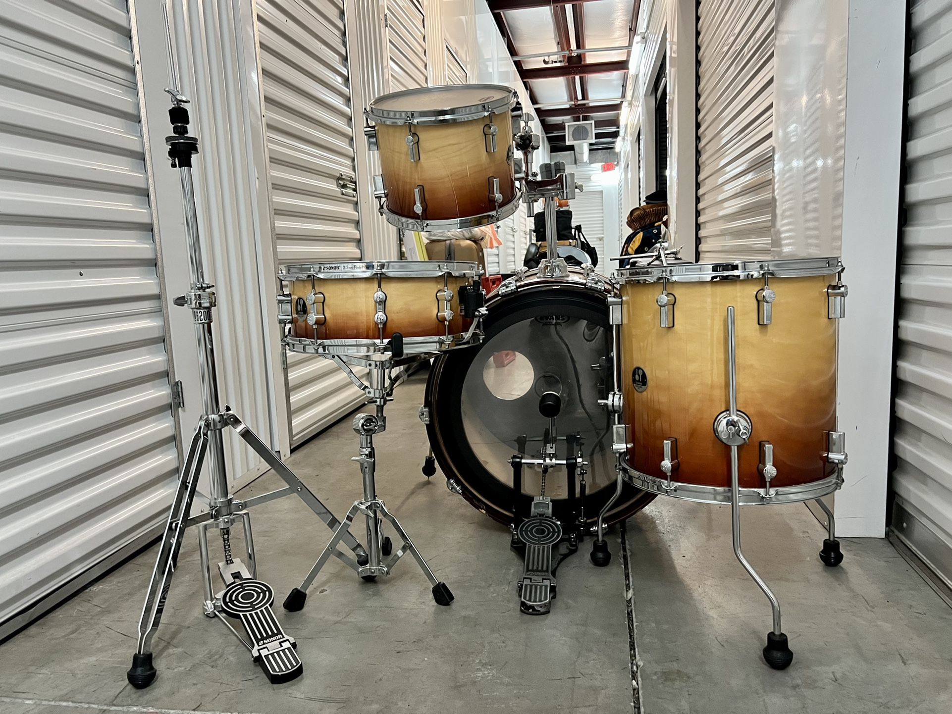 Sonor Force 3007 W/ Matching Snare And Extras