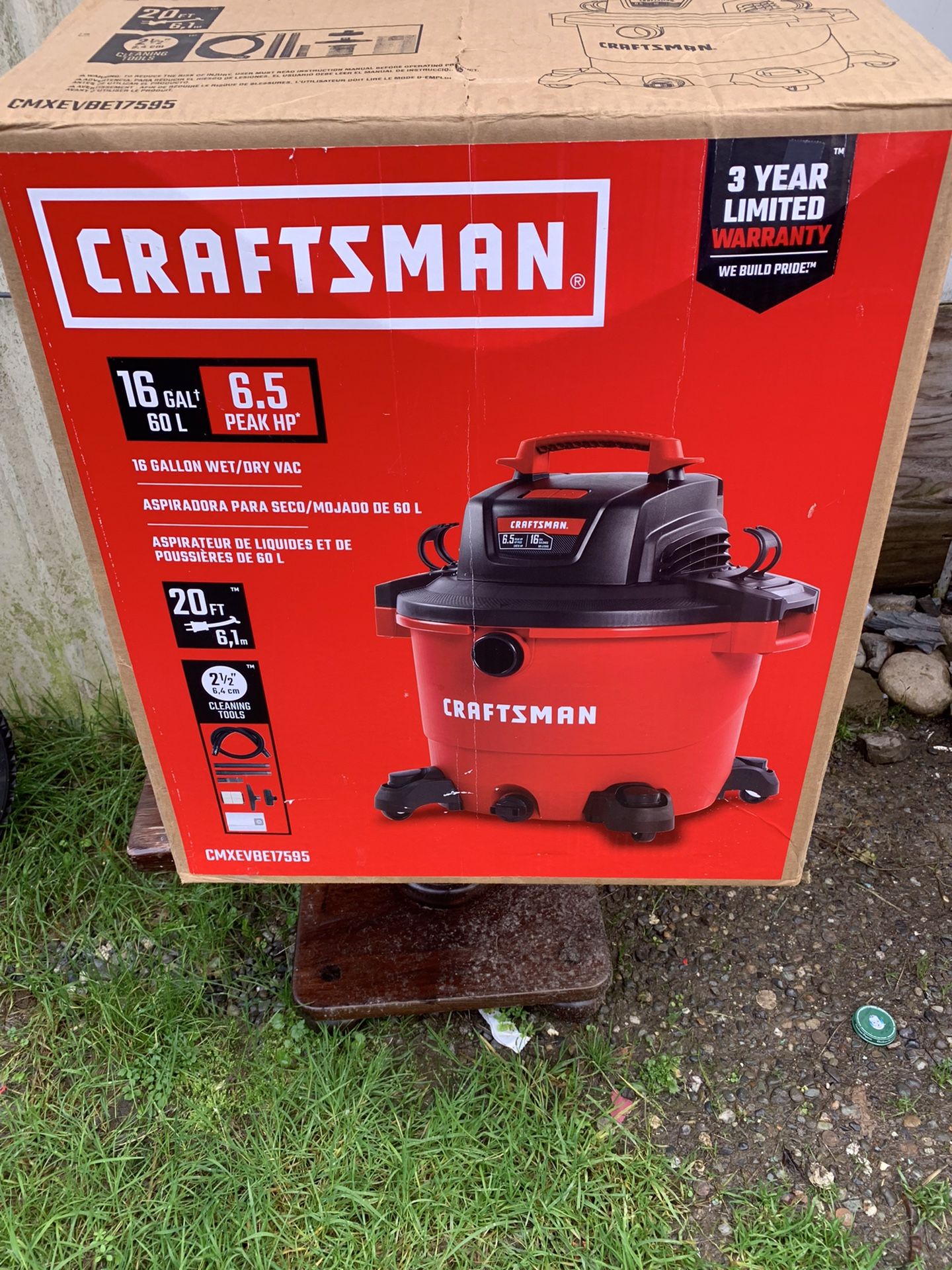Craftsman Vacuum 16 Gal.