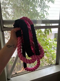 Weighted jump rope with bag