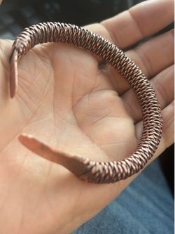 Copper Frequency Stabilizer Cuff + Digital Twin NFT on Blockchain