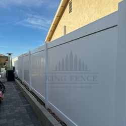 Privacy Fence White Color