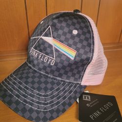 NEW Urban Outfitters Pink Floyd The Dark Side of The Moon Snapback Trucker Hat