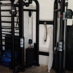 Commercial Grade Dual Adjustable Cable Pulley Machine