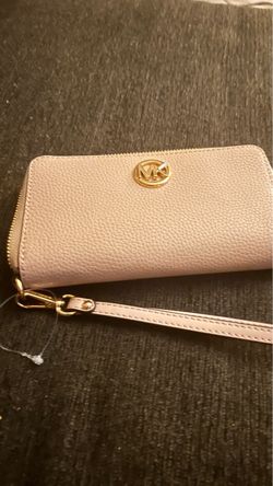 Michael Kors Leather Wristlet Wallet