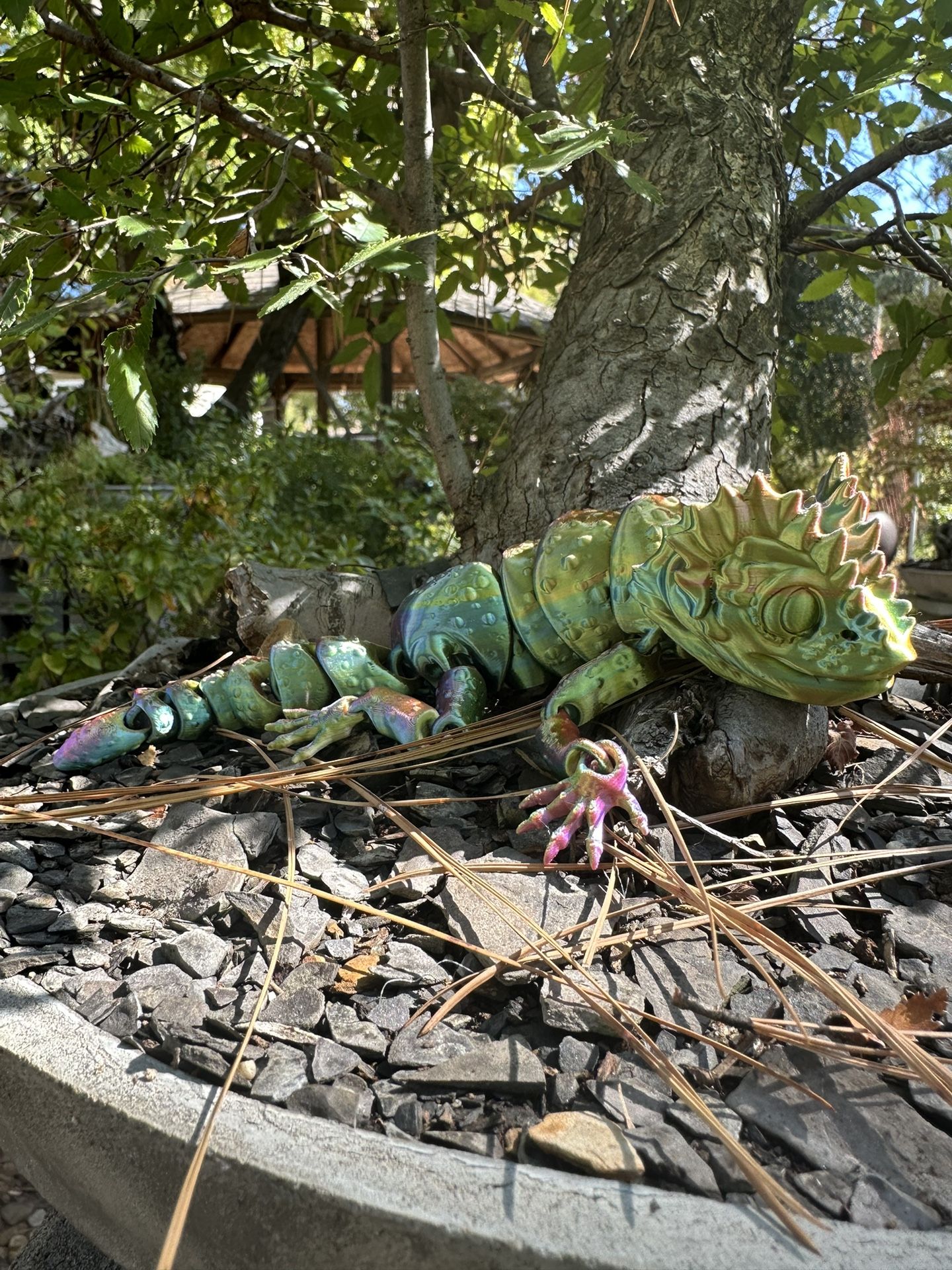 3D Printed Articulate Lizard