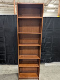 Versatile Wood Bookshelf Storage Unit