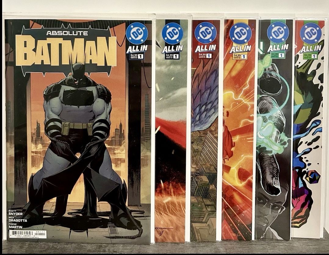 DC Absolute Comics ALL IN Set First Prints