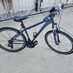 Schwinn Men’s Trailway 700cc/28” Hybrid Bike - Blue