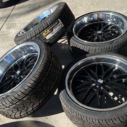 WHEELS US MAGS 22” STAGGERED C10 OBS 