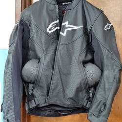 ALPINESTAR LEATHER BIKE JACKET