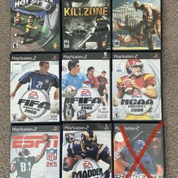 PS2 Games Bundle