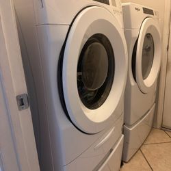 Gently Used Whirlpool Washer And Dryer 