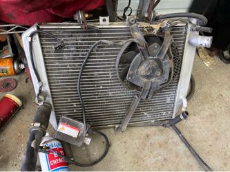 Zx12 radiator $150